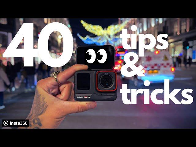 INSTA360 ACE PRO 40 TIPS & TRICKS