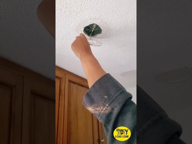 Installing Laundry Room Light fixture #singlemomvsfixerupper