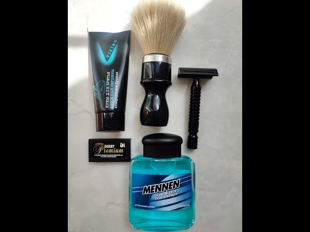 Бодрящий #забрив с Razorock Baby Smooth/Derby Premium/Viking/Mennen/Omega 10098.