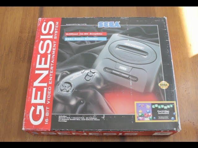 Sega Genesis Unboxing - Classic Console Unboxing