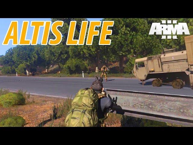 Arma 3: Altis Life - Überfall in der Todeskurve [HD | Deutsch] Let's Play Altis Life