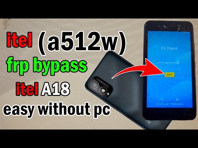 ITEL A512W GOOGLE ACCOUNT  BYPASS