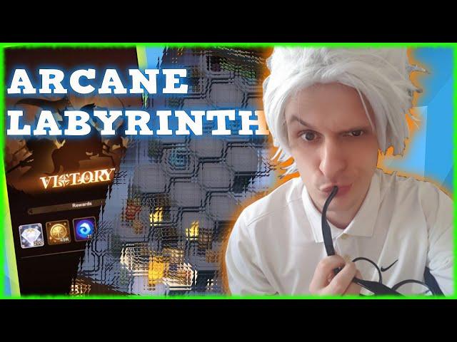 AFK ARENA | How To COMPLETE The Arcane Labyrinth (HARD MODE)