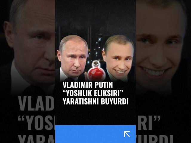 Vladimir Putin “Yoshlik eliksiri” yaratishni buyurdi