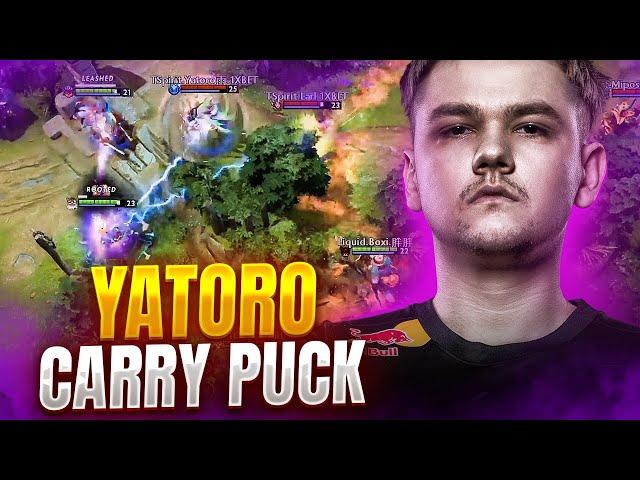 FIRST TIME YATORO PUCK CARRY !! Team Spirit vs Team Liquid - DreamLeague Season 22