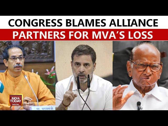 Maha Election Fallout: Congress Blames Alliance Partners Shiv Sena UBT & NCP SP For MVA Loss