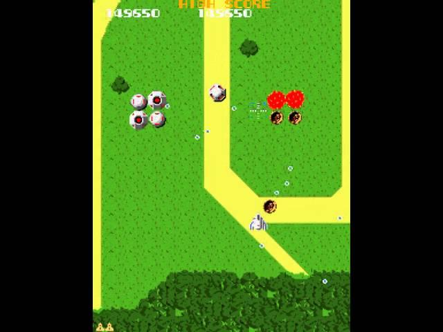 Arcade Game: Xevious (1982 Namco)