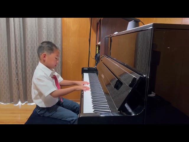 THIRD PRIZE:2022 International New Star Piano Competition - Group I: Jasper Wang, Age 7 CA Bach