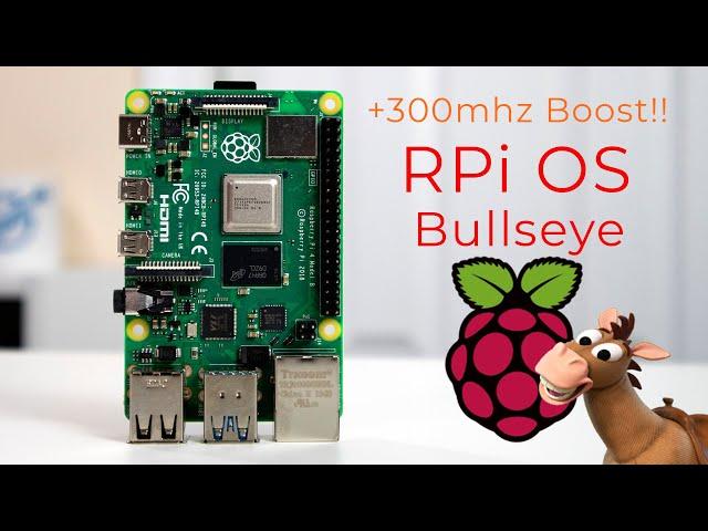 All New Raspberry Pi OS Bullseye Is Awesome! Clocked at 1.8Ghz!!!