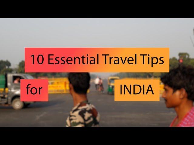 Top 10 India Travel Tips - MUST SEE BEFORE YOU GO! #HowToRock