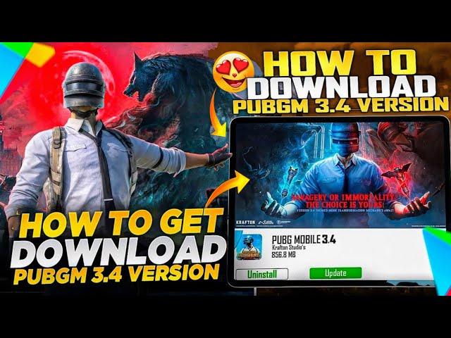 How To Download PUBG Mobile 3.4 Update | PUBG Global Version Download | How To Play PUBG Without Vpn