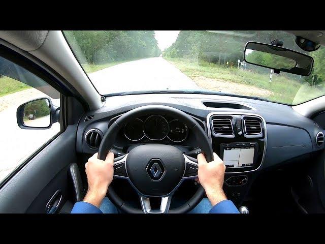 2019 Renault Logan Stepway 1.6 (113) POV TEST DRIVE