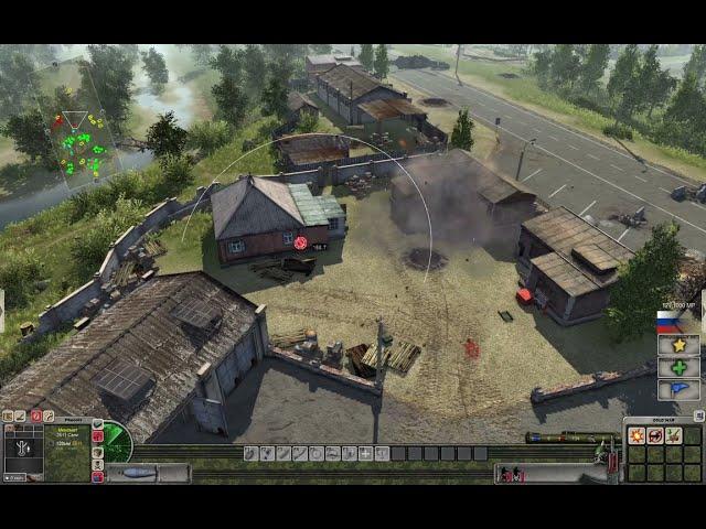 Men of War Assault Squad 2 - Cold War Mod - Добрино