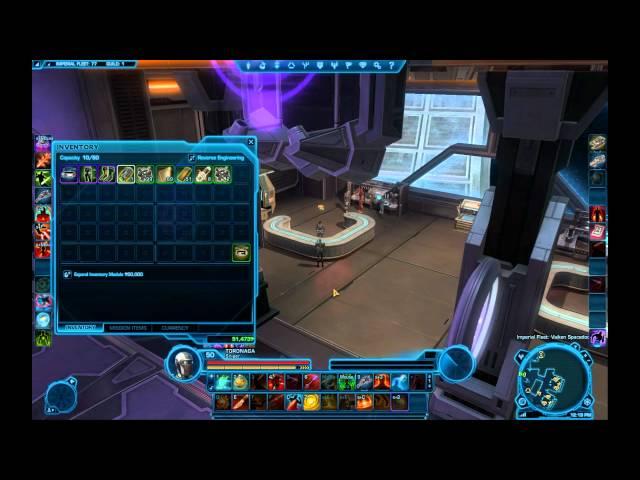 Tor Authority Presents   SWTOR Crew Skills Tutorial Crafting