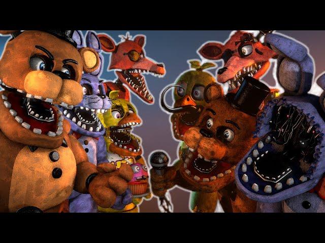 [SFM FNaF] Withered's vs UnWithered's (full fight)