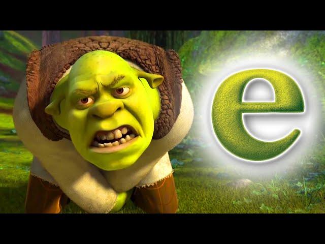 Shrek 2 but only when ANYONE says "E"