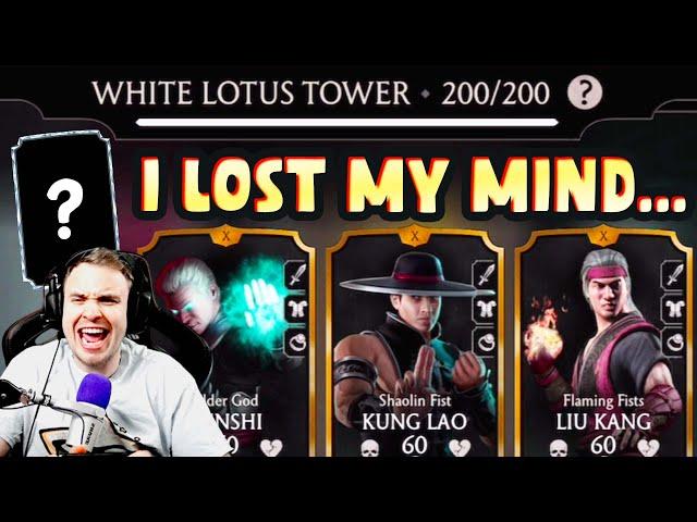 MK Mobile. White Lotus Tower Made Me LOSE MY MIND! Was The Reward Worth It?