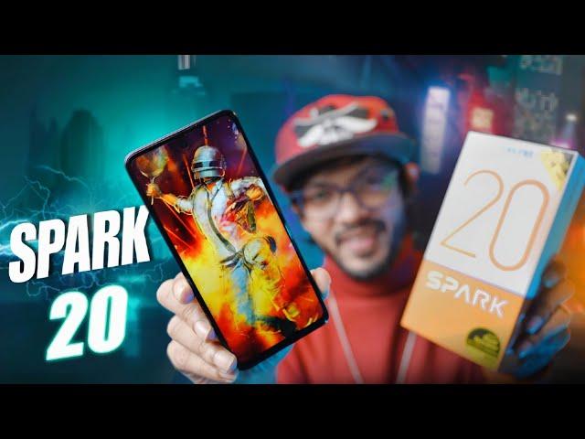 Tecno Spark 20 Review ।। 8GB RAM, IP53, Dual Speaker, 90Hz & Helio G85