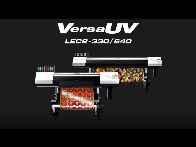 VersaUV LEC2 Series UV Printer Cutters