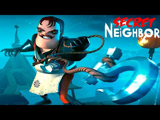 ШОУ ПРИВЕТ СОСЕД!ПОЙМАЛ ВСЕХ ДЕТЕЙ КРЮКОМ!ИГРА SECRET NEIGHBOR!HELLO NEIGHBOR ПО СЕТИ!СЕКРЕТЫ СОСЕДА