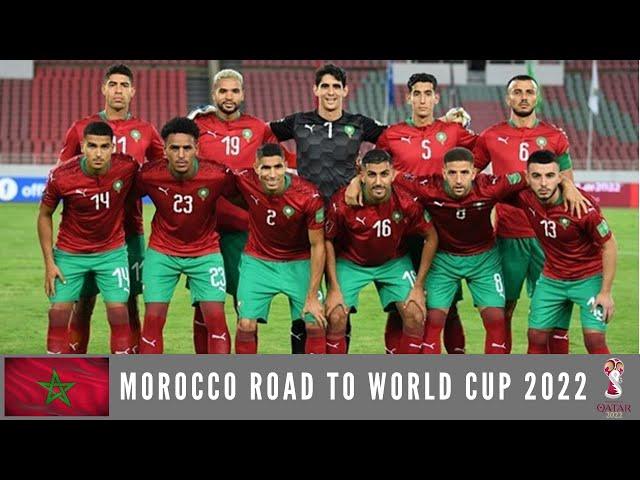 Morocco Road to World Cup 2022 - All Goals