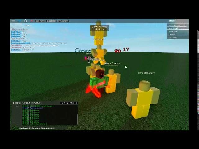 Roblox: Void Script Builder (Place 2) Showcase: Chara