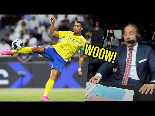 Cristiano Ronaldo Goals That Made Commentators Go CRAZY