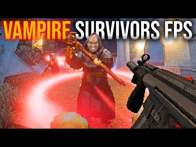 You Must Play This Boomer Shooter Vampire Survivors FPS!