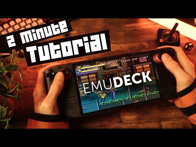 How to install EmuDeck in 2 MINUTES!  //  TUTORIAL