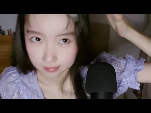 Yidan的窝窝 舔手指摸眼睛ASMR舔耳福利#评论区更多福利