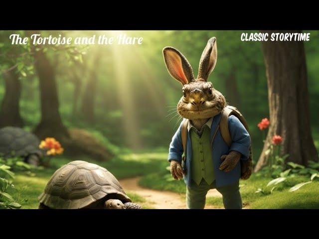 The Tortoise and the Hare Stories in English| @WonderTales TV