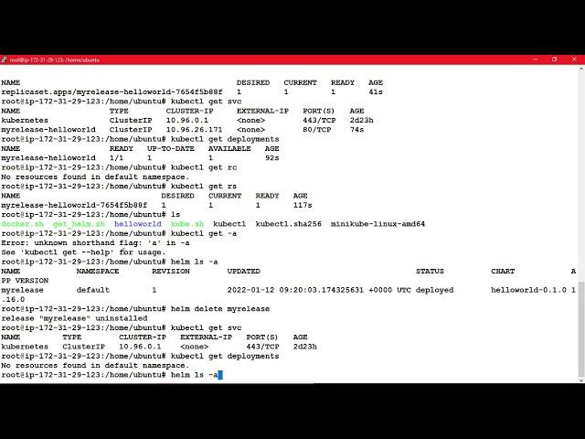 Helm delete - 06 | Helm for Beginners | Simplest way