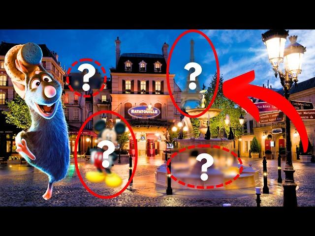 30 SECRETS sur l'ATTRACTION RATATOUILLE à DISNEYLAND PARIS