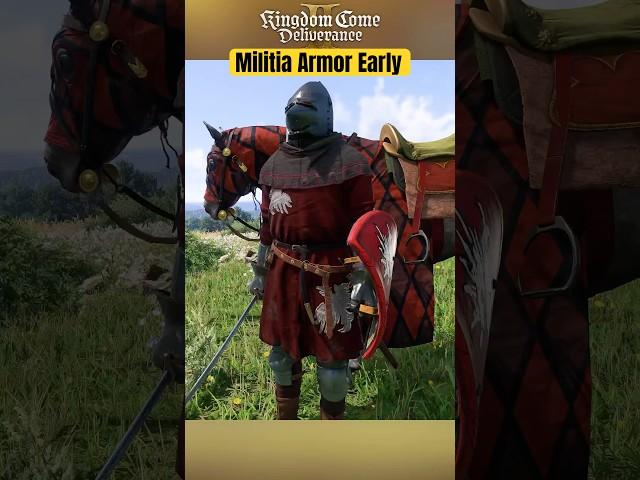 The Best Early ARMOR in Kingdom Come Deliverance 2  #kcd2 #gaming #kingdomcomedeliverance2