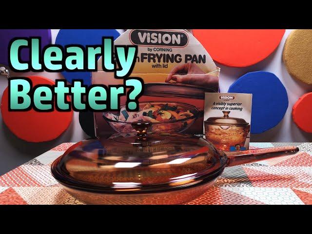 Vintage Corning VISION® Pyroceramic Frying Pan - I Can Unbox Anything