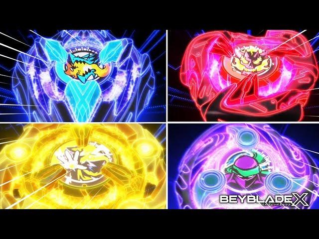 ALL AVATARS! | Season 1 All 4X Avatars!! | Beyblade X