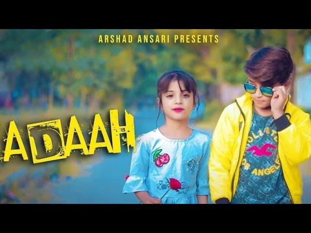 ADAAH | Children love story | Latest Punjabi Love Songs | Ayan & Saifina song | Meerut Future Star |