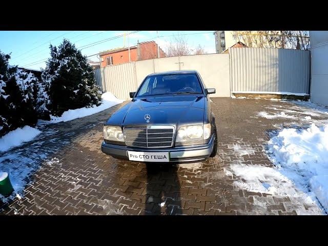 Mersedes Benz w 124 полировка, нанесение керамики, готовый результат ч 2.