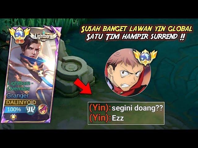 TUTORIAL MELAWAN YIN  SAMPE MENANG ‼️BANYAK SEKALI KESULITAN , GRANGER  BUILD AND EMBLEM