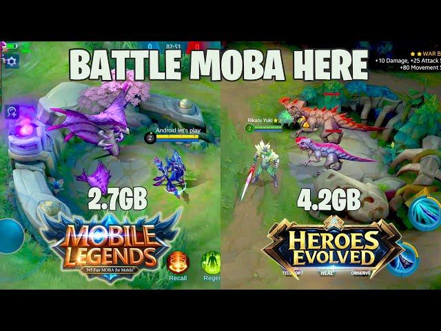 Kayaknya bagusan MLBB!! -  Heroes Evolved ultra VS Mobile Legends bang bang 2.0 ultra