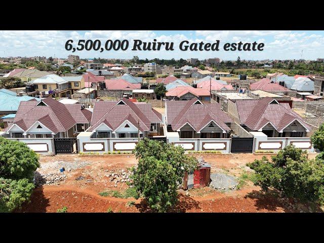 6,500,000 bungalows in Ruiru! 4 units in a gated estate. CHEAPEST bungalows ️