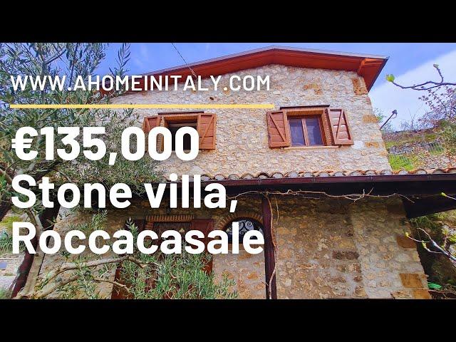 Beautiful stone villa in a very unique location under an incredible castle.