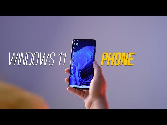 The Windows 11 Phone!