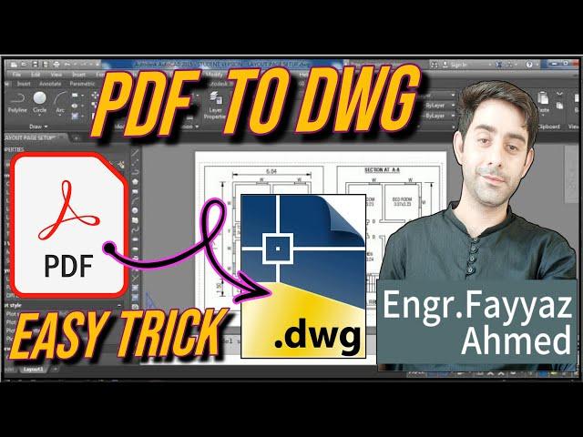 Convert pdf to autocad dwg online in 2 minutes