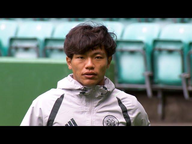 Celtic train ahead of UEFA Champions League clash with Feyenoord