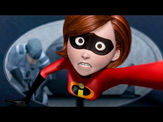 THE INCREDIBLES All Movie Clips (2004)