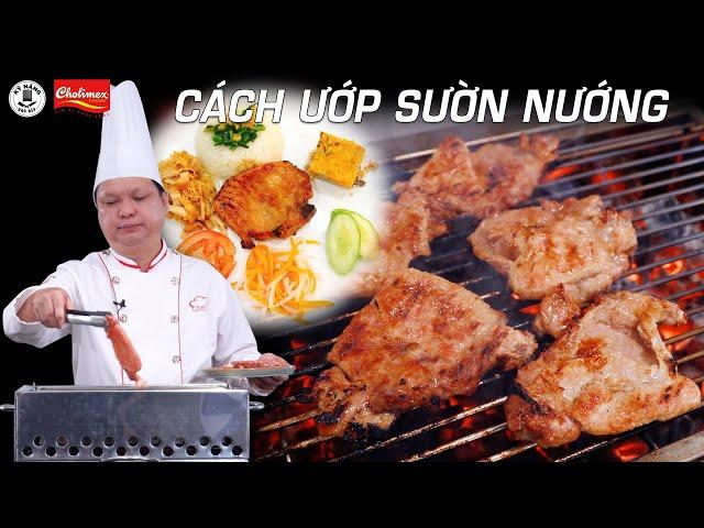 Ướp sườn nướng - Cách làm sườn nướng ăn cơm tấm ngon, thịt mềm - Thầy Y | Kỹ Năng Vào Bếp