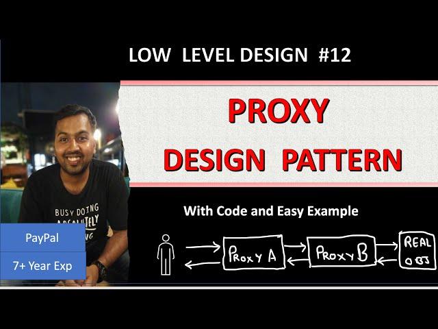 13. Proxy Design Pattern Explanation | LLD System Design | System Design Interview Question | Java