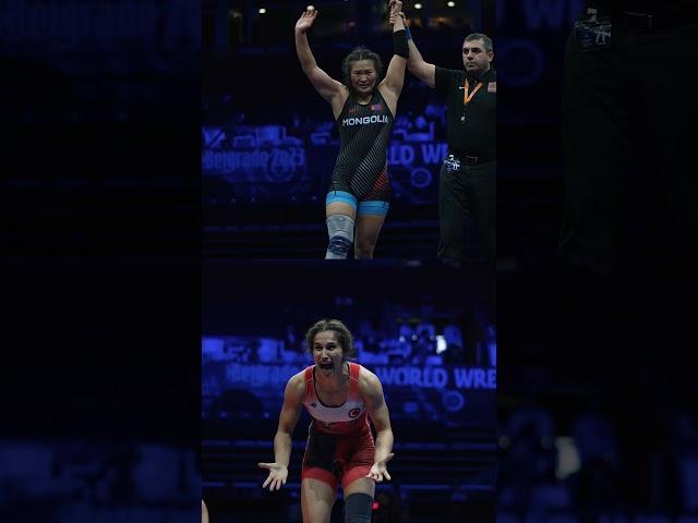 Raise your hand if you had Buse CAVUSOGLU   and Delgermaa ENKHSAIKHAN  reaching the 68kg finals