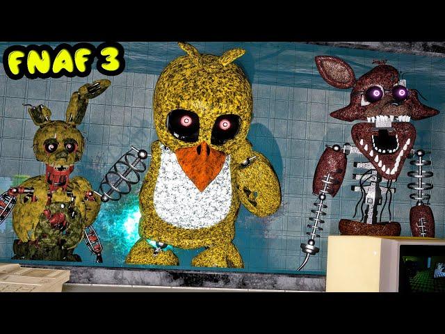 СТРАШНЫЕ АНИМАТРОНИКИ ФНАФ 3 КООП || Garry's Mod FNAF 3 COOP